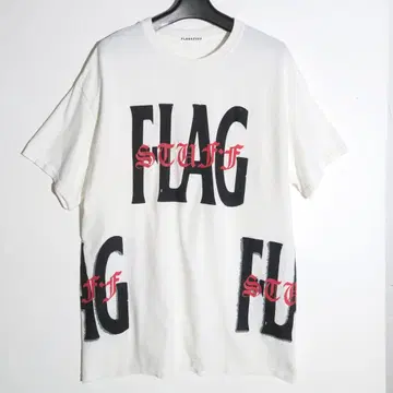 FLAGSTUFF 티셔츠 L 화이트 플래그스태프 F-LAGSTUF-F
