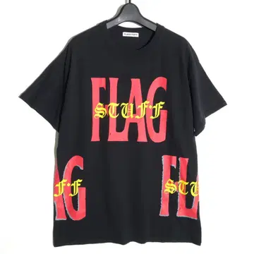 FLAGSTUFF 티셔츠 L 블랙 플래그스태프 F-LAGSTUF-F
