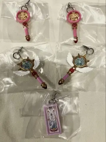 카드캡터 사쿠라 메지루시 액세서리2 별의 지팡이 꿈의 지팡이 클리어 카드