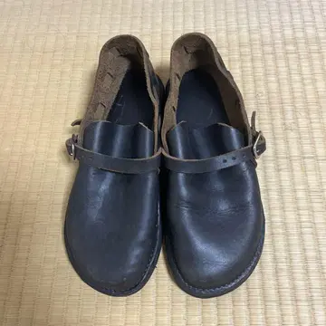 페르난도 레더 미들 잉글리쉬 블랙 여성용 7 1/2D