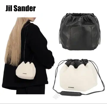 미사용 새상품 JIL SANDER 드로우 스트링 백 숄더백