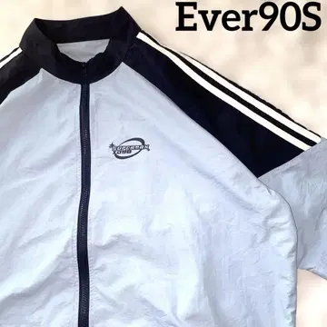 Ever90S/레트로 루즈 워크 자켓 반팔 저리 XL