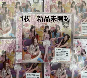 르세라핌 different 미개봉 새상품 트레이딩 카드 포함 CD 1장