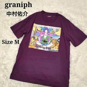 graniph 그라니프 나카무라 유스케 서프 붕가쿠 가마쿠라 T셔츠 퍼플