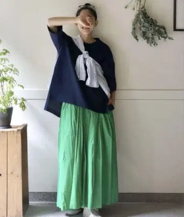 journal standard luxe 캠브릭 턱 개더 스커트
