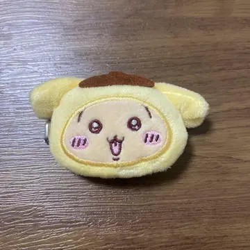 산리오 x 치이카와 (먼작귀) 시크릿 헤어 클립 토끼 폼폼푸딩