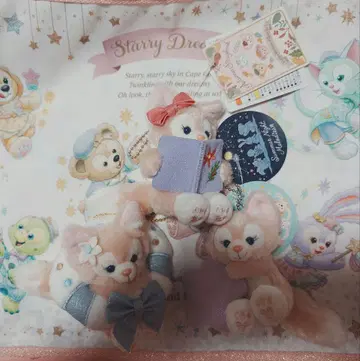 리나벨 봉제 인형 스트랩 세트