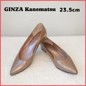 GINZA Kanematsu 스틸레토 플랫 펌프스 23.5cm