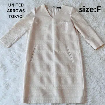 UNITED ARROWS TOKYO 무릎 기장 원피스 F 사이즈 세레모니
