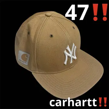 carhartt x 47Brand 콜라보 SNAP BACK 캡 모자