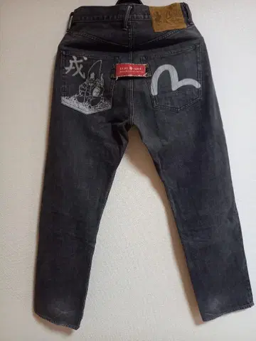 evisu paris 블랙 데님 W30 [중고]
