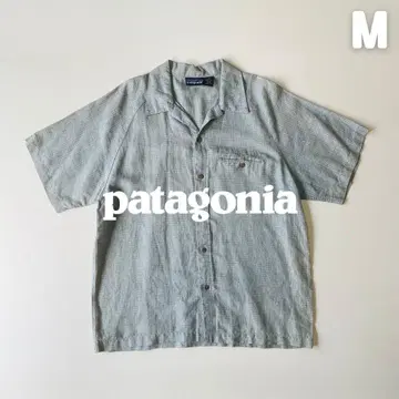 Patagonia 2003년 헴프 셔츠 오픈 카라 셔츠 M 린넨