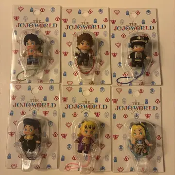 죠죠 월드 THE JOJO WORLD 큐피 6종 풀 컴프