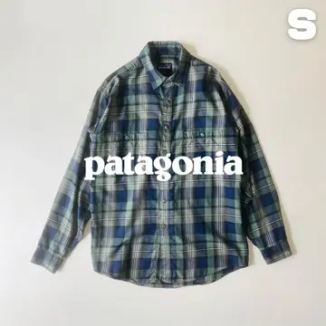 Patagonia 1999 피마 코튼 체크 셔츠 포르투갈제 S