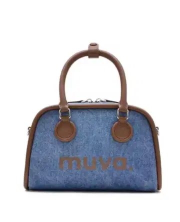 muva. 데님 보스턴 백