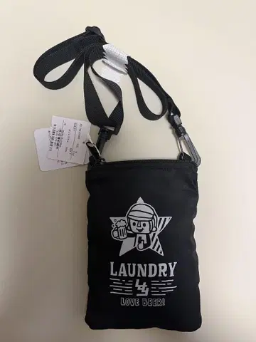 LAUNDRY 접이식 에코백 맥주 디자인