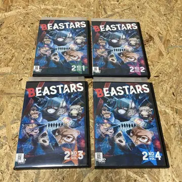 전 4권 BEASTARS 2nd DVD 렌탈 상품 BEASTARS
