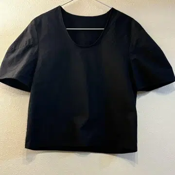 Plage R'IAM 형태 T 블라우스 블랙 새상품급 25SS