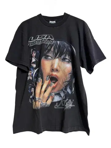 BLACK PINK LISA ROCKSTAR 티셔츠 XL
