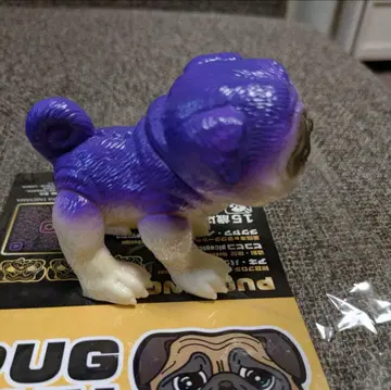 아키퍼그 PUGJYU 퍼그 짐승 소프트 비닐 보라색