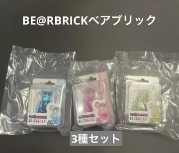 BE@RBRICK 베어브릭 가챠가챠 캡슐 토이 3종 세트
