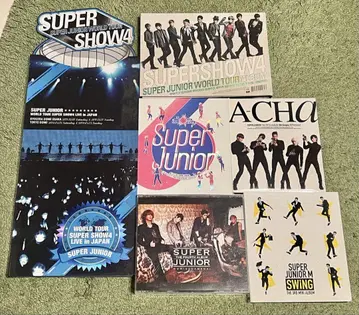 SUPER JUNIOR SUPER SHOW 4 DVD 외 앨범 5세트