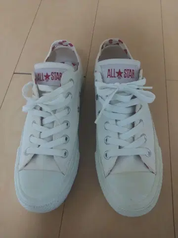 CONVERSE ALL STAR 화이트 스니커즈