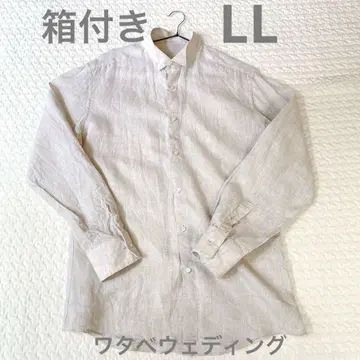 린넨 긴팔 셔츠 LL 사이즈