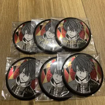 도원암귀 이치노세 사계절 SHIBUYA TSUTAYA 메탈릭 캔뱃지 6종