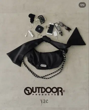 yae outdoor 파라코드 빅 리본 백