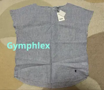 Gymplex 프렌치 린넨 스트라이프 셔츠 사이즈 14