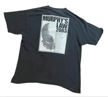 00s MURPHY'S LAW 티셔츠 앤빌 바디 2XL 하드코어