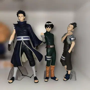 NARUTO 제일복권 우치하 오비토, 록 리, 나라 시카마루 피규어 세트