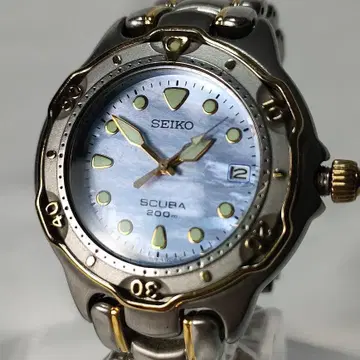 SEIKO SCUBA 세이코 스쿠버 오토매틱 회전 베젤 쉘 다이얼