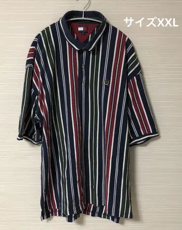 TOMMY HILFIGER 반팔 피케 셔츠 90s 페이드 느낌 XXL