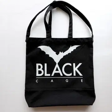 쿠로유메 키요하루 라이브 굿즈 토트백 숄더백 BLACK CAGE