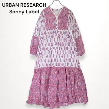 URBAN RESEARCH Sonny Label 인도 면 원피스