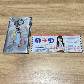 노기자카46 카키 하루카 전국 투어 카페 2024 아크릴 키링 스티커