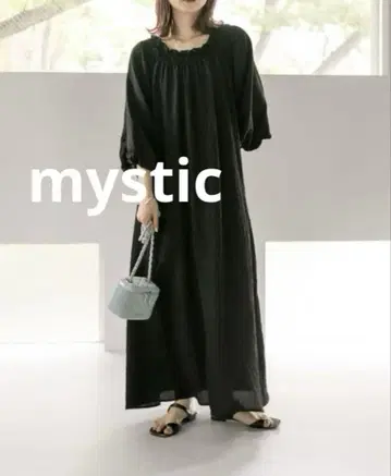 [새상품급] mystic 볼륨 슬리브 원피스 2 롱 원피스