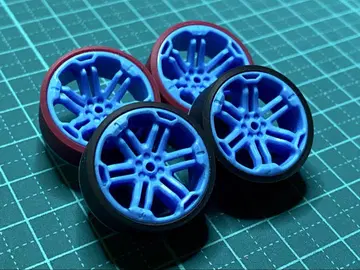 미니 사륜구동 페라 타이어 약 23.0mm 로우 프릭션