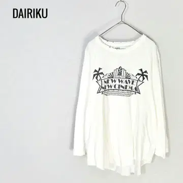 다이라쿠 23SS 뉴 라글란 티셔츠 화이트