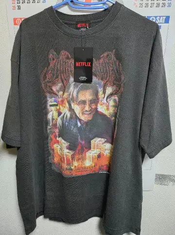 NETFLIX 지면사들 티셔츠 해리슨 야마나카 XL