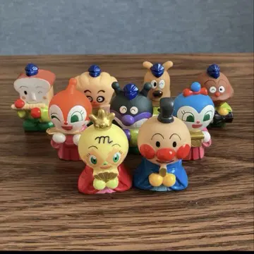 아츠마레 호빵맨 히나마쓰리 손가락 인형 피규어 9개 세트