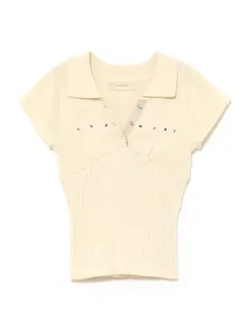 정품 andmary Lindsay logo tops