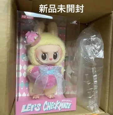 THE MONSTERS (라부부) 레츠 체크메이트 봉제 인형 펜던트