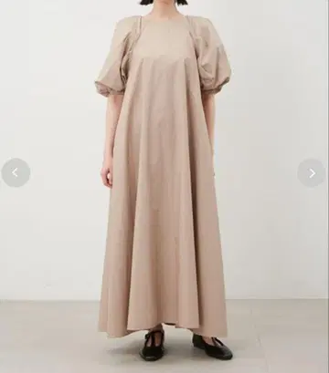 택 포함 25SS MilaOwen 볼륨 슬리브 썸머 드레스 세탁 가능