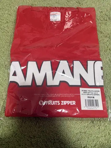 츠키아시 아마네 T셔츠 FRUITS ZIPPER