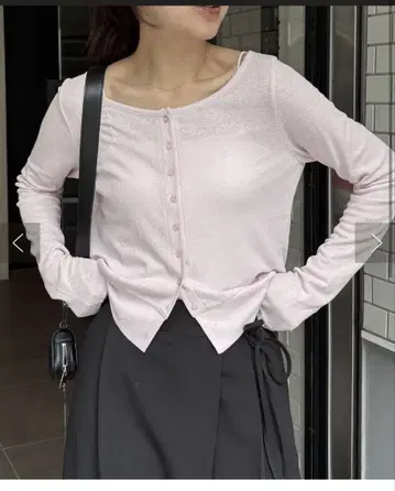 CAPRICIEUX LE'MAGE 컴팩트 가디건