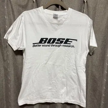 y072906 BOSS 티셔츠 화이트 빅 로고 S