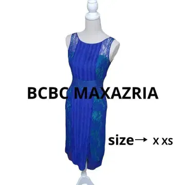 BCBG MAXAZRIA 슬리브리스 드레스